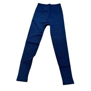 Lululemon Navy Glitter Speckled Tights
